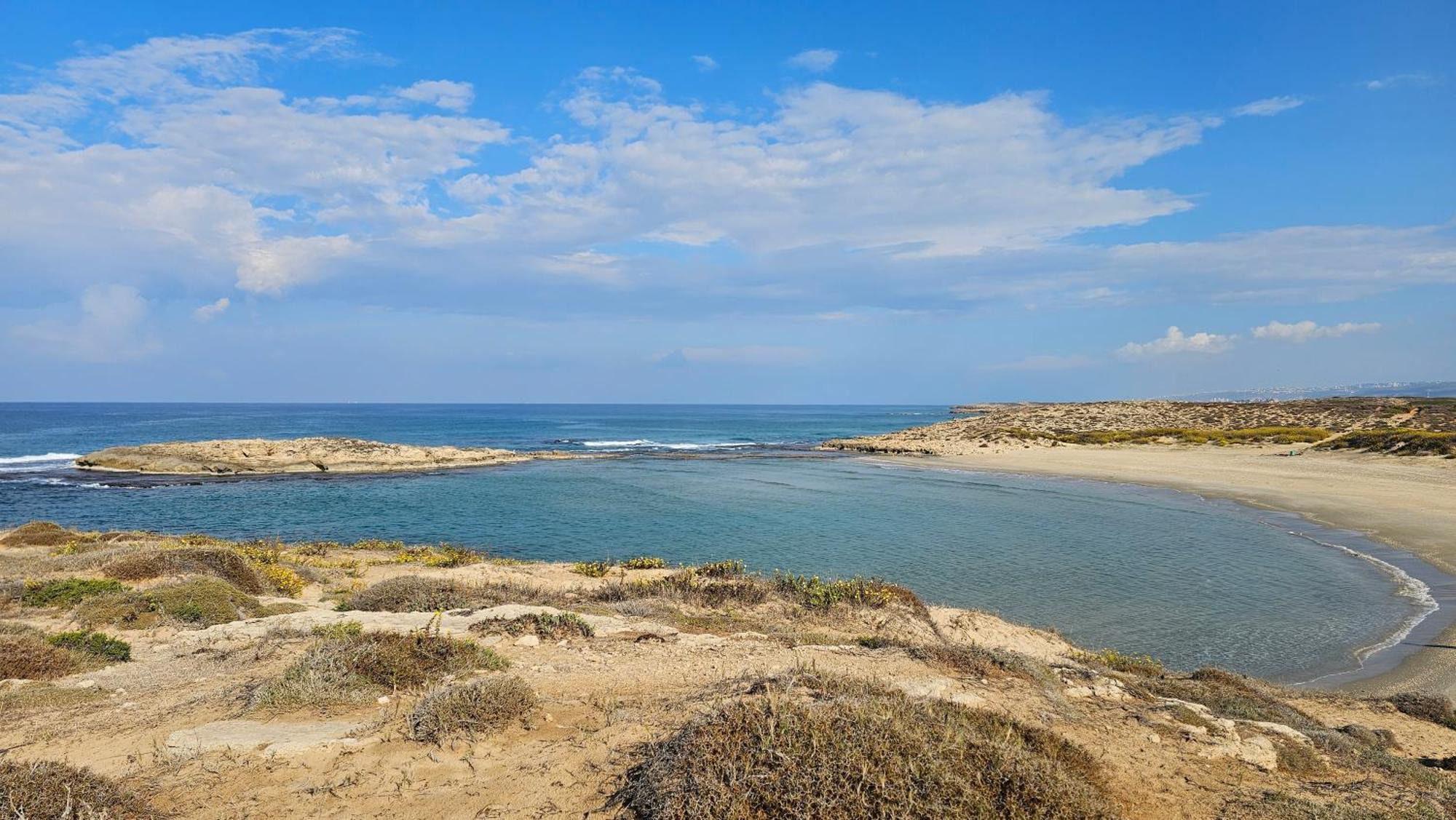 Cozy Seaview Glamping Caravan HaBonim Eksteriør bilde